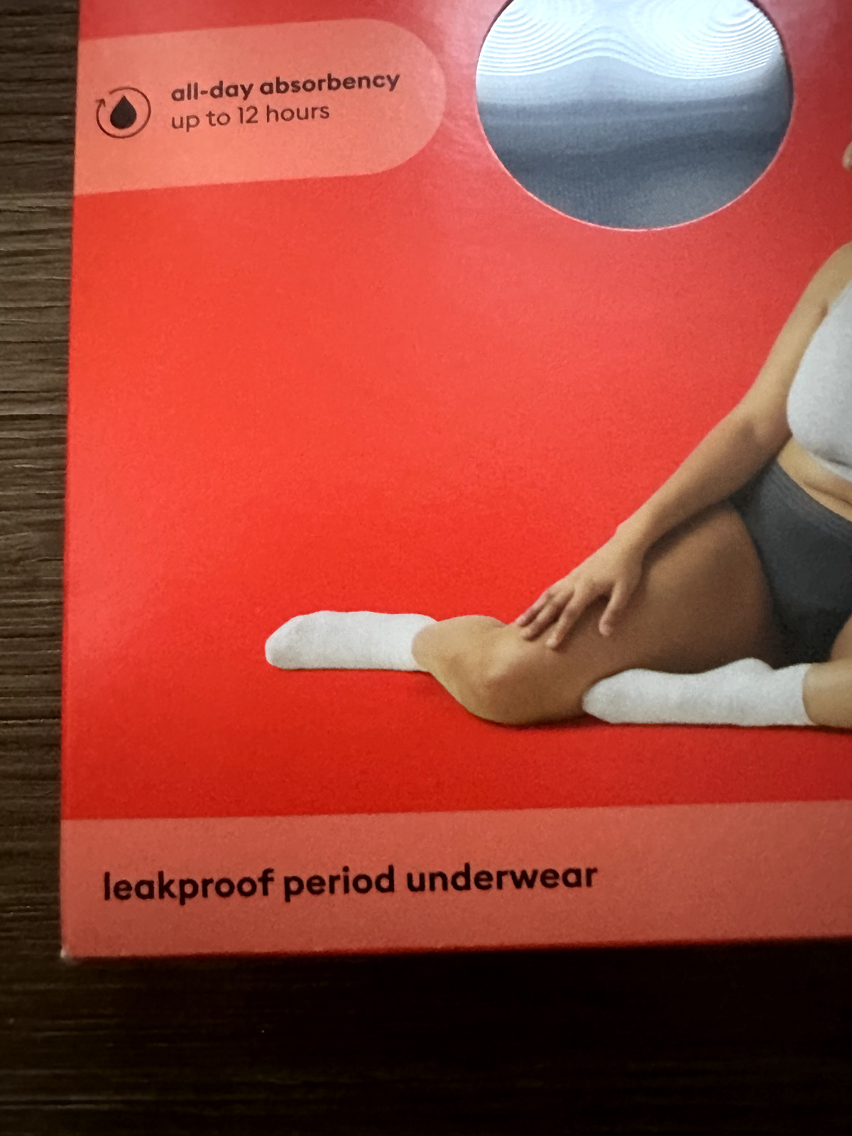 Thinx for All All Day Absorbency Leakproof Period Underwear Lace Trim Storm 1X