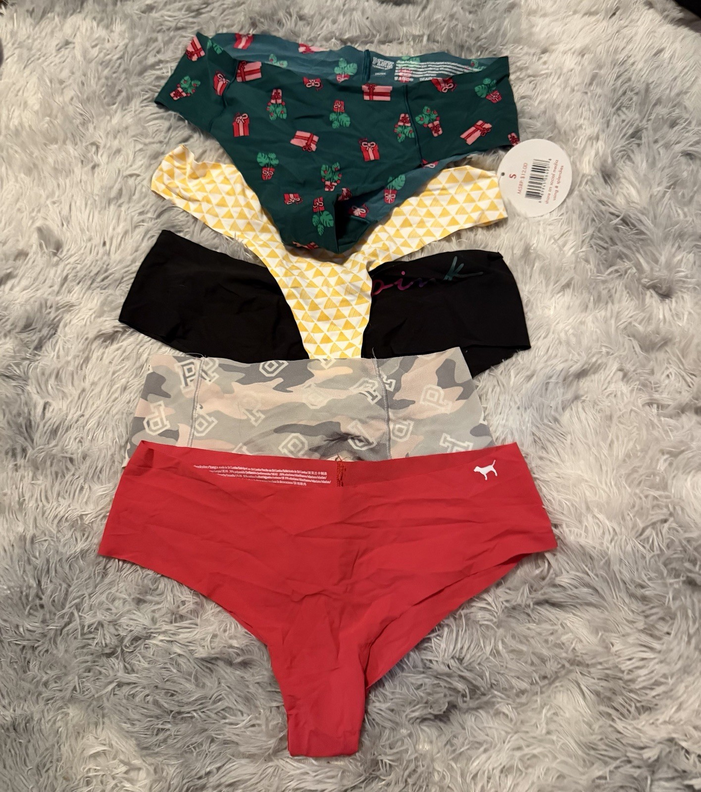 Seamless Panty Lot Victoria’s Secret PINK And Splendies, Multiple Sizes