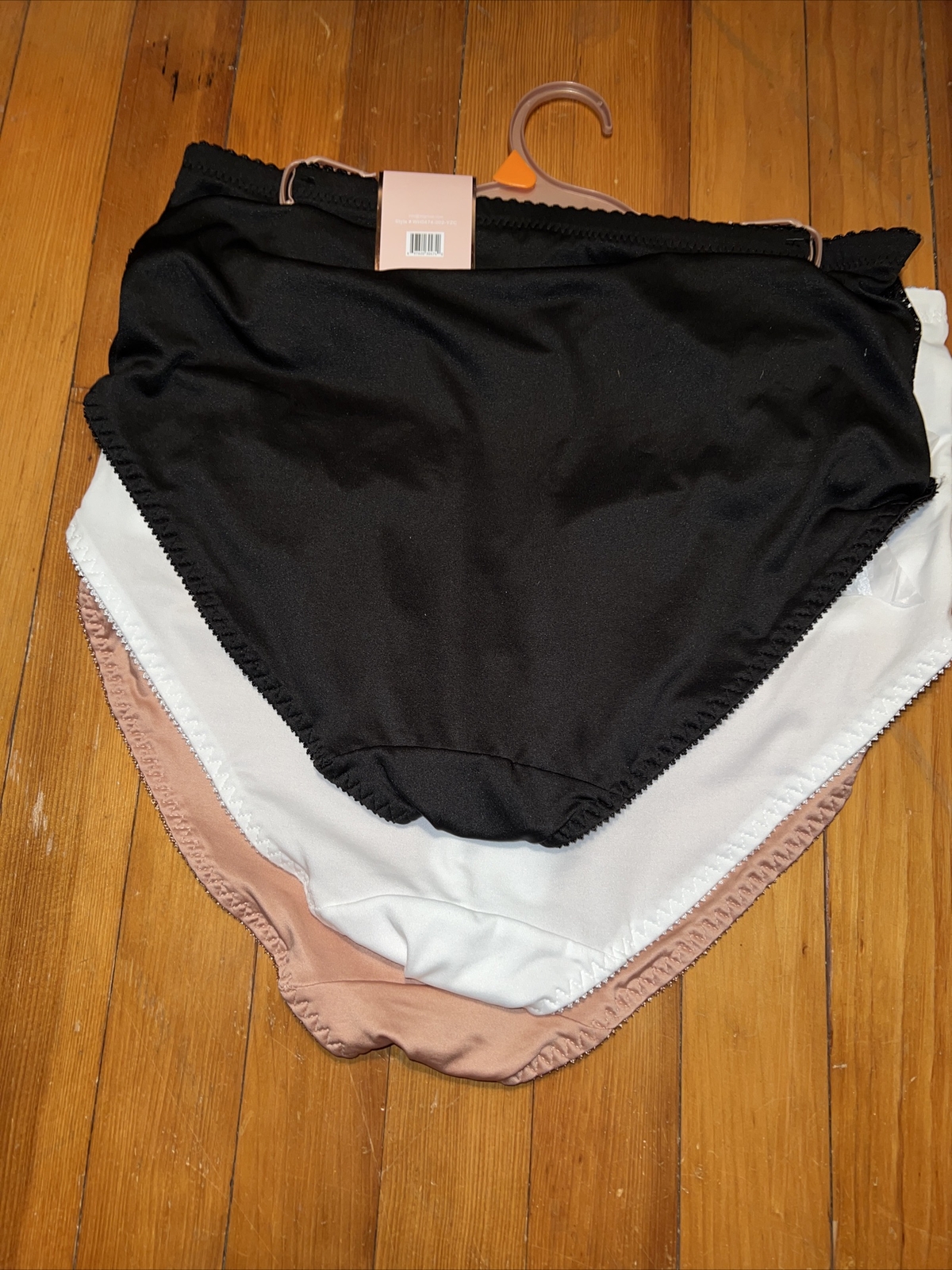 NWT Icy hot 3 pack ULTRA HIGH-WAISTED BRIEFS 2X beige cream black NICE! New~