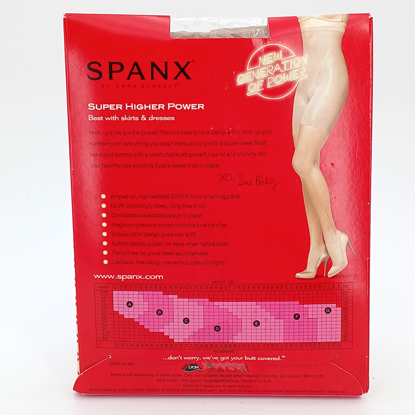 Spanx By Sara Blakely Super Higher Power High-Waisted Mid-Thigh Shaper G NUDE