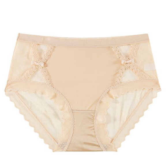 1/5 Pack Lot Vintage Women Satin Panties Lace French Undies Underwear Sexy Brief