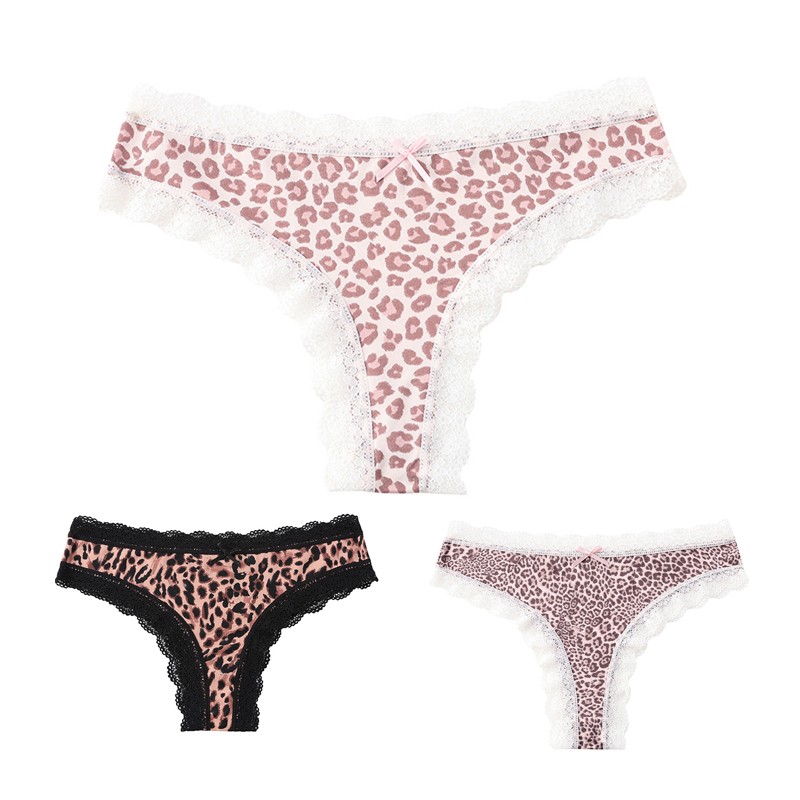 3 Pack Lot Sexy Ladies Womens ace Panties Underwear Briefs Bikinis Linge’