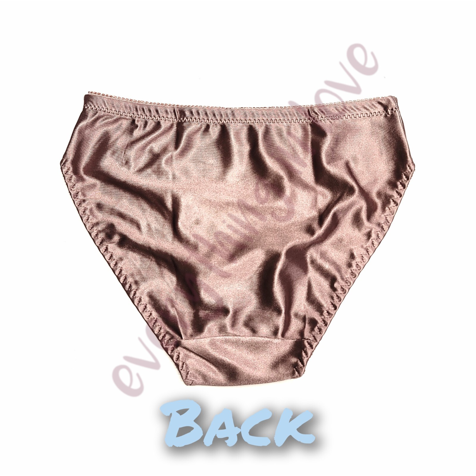 Women High Cut Full Coverage Comfort Satin Shiny Bikini Panty Underwear