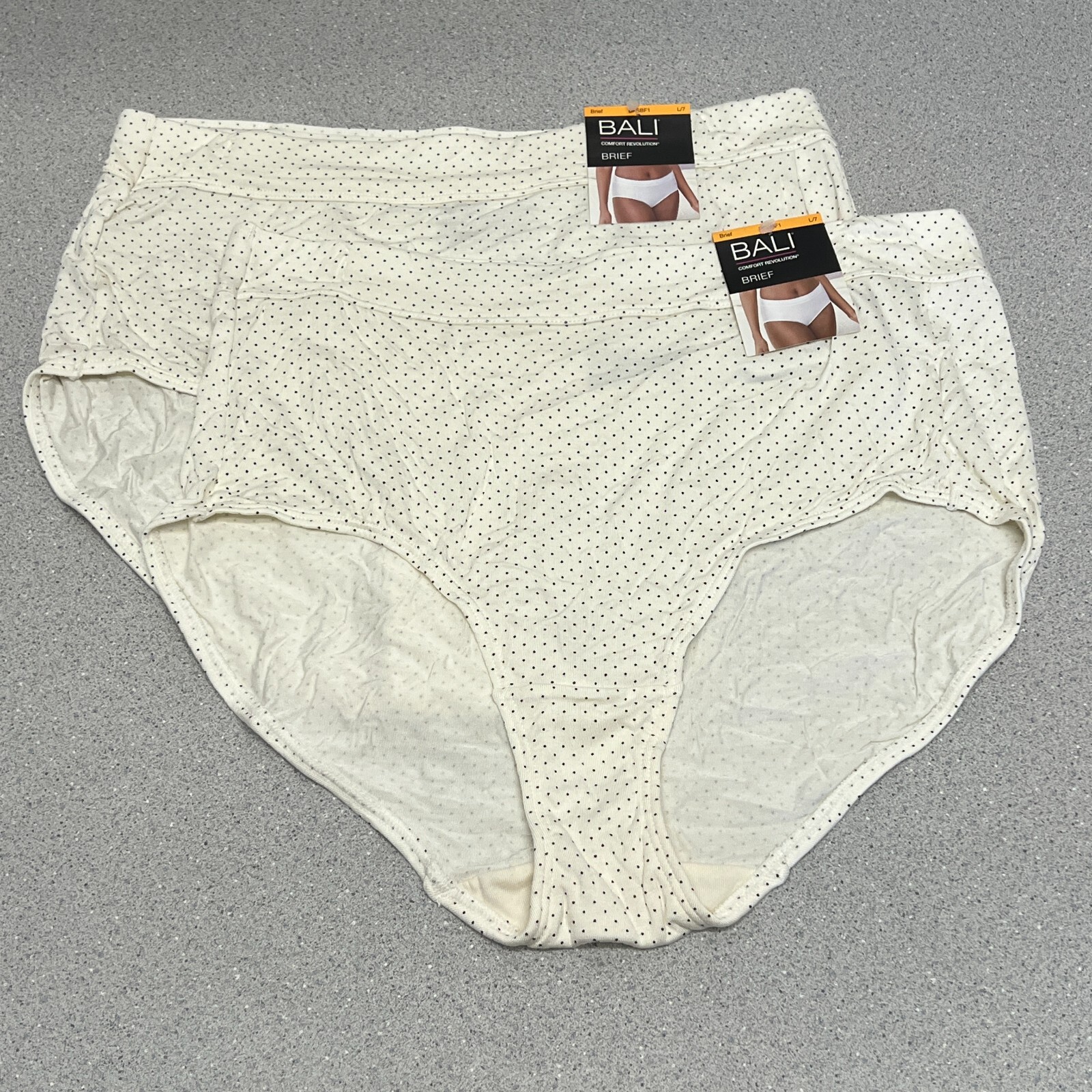2 Comfort Revolution Brief Panty L 7 NWT DFSBF1 Ultra Soft 2 Pack Panties