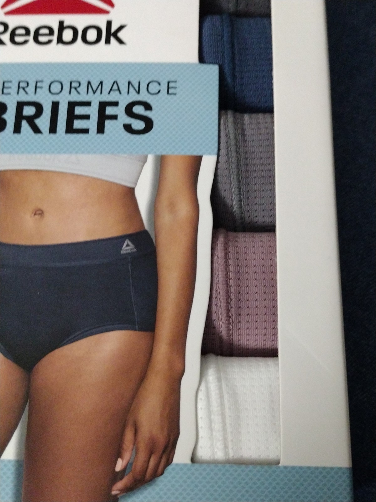 6-Pack REEBOK Women’s SMALL Briefs Air Tech Performance Stretch Mesh Quick Dry