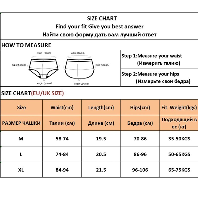 Paquete de 5 Bragas Breves de Algodón Ropa Interior Sexy para Mujer Tanga Bikini