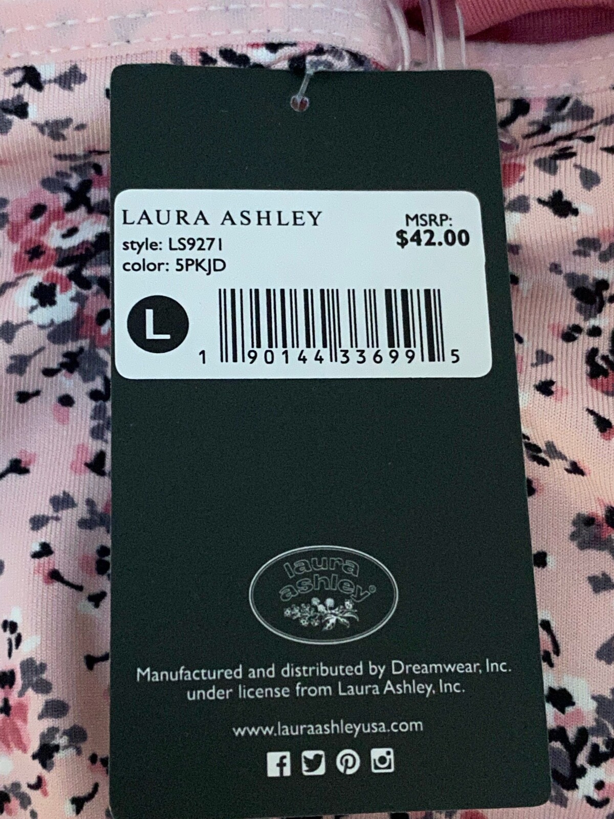 Laura Ashley Everyday Briefs Panties L 1X 2X 3X