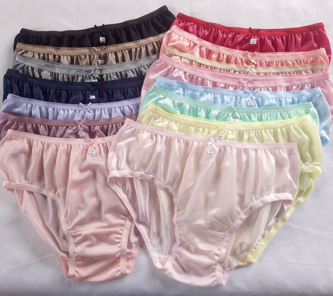 30 Bikini Underwear Nylon Woman Man Light Soft Smooth Briefs Silky Hip 38″-42″XL