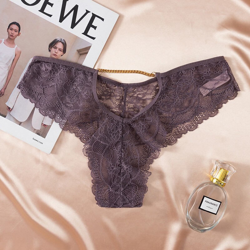 5PCS/LOT Sexy Ladies Womens Lace Panties Thong G string Underwear Sheer Lingerie