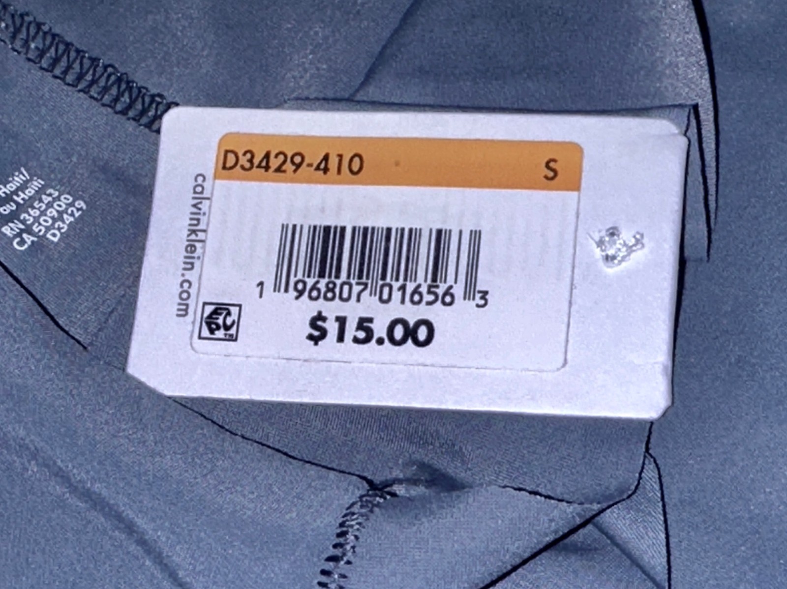 CALVIN KLEIN Invisibles Blue Edge Hipster Panty NEW Womens Sz S 5 M 6 L 7 XL 8