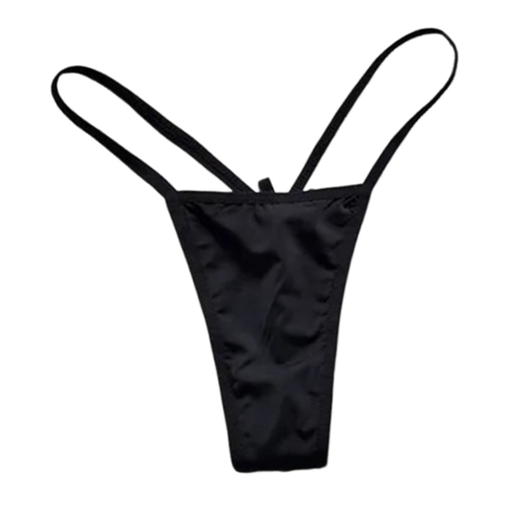 Ice Silk Women G String Thin Seamless Brazilian Panties for Daily Wear