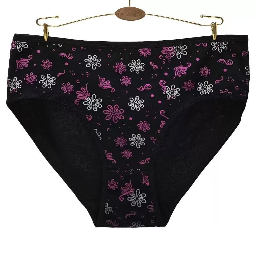 Ladies Cotton Knickers Womens Underwear and Briefs Size Up To UK 18