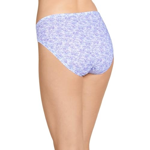 Women’s Underwear Plus Size 11 Plus Midnight Iris/Bouquet Bloom/Frothy Blue