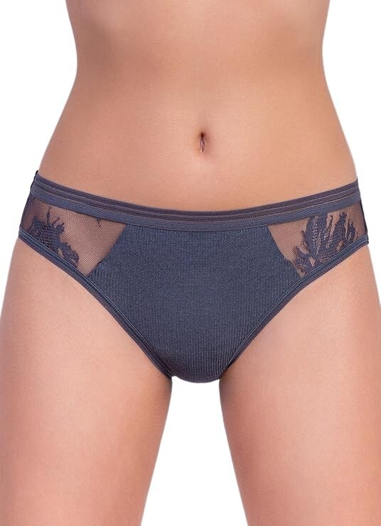 MILAVITSA-350073 women’s Panties made of Viscose, SLIP, mid-waist