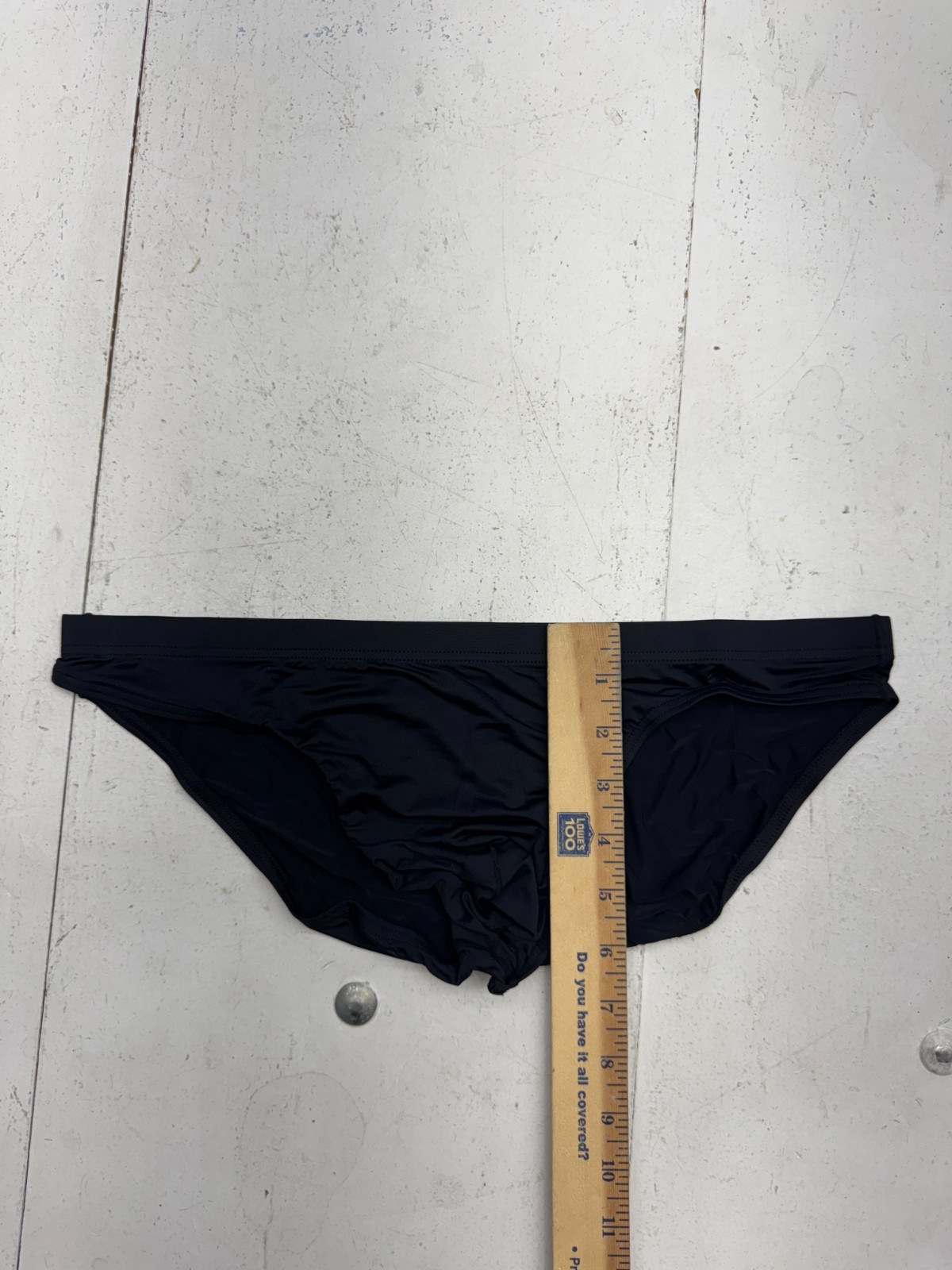 Shein Solid Black 4 Pack Basic Briefs Womens Size Large