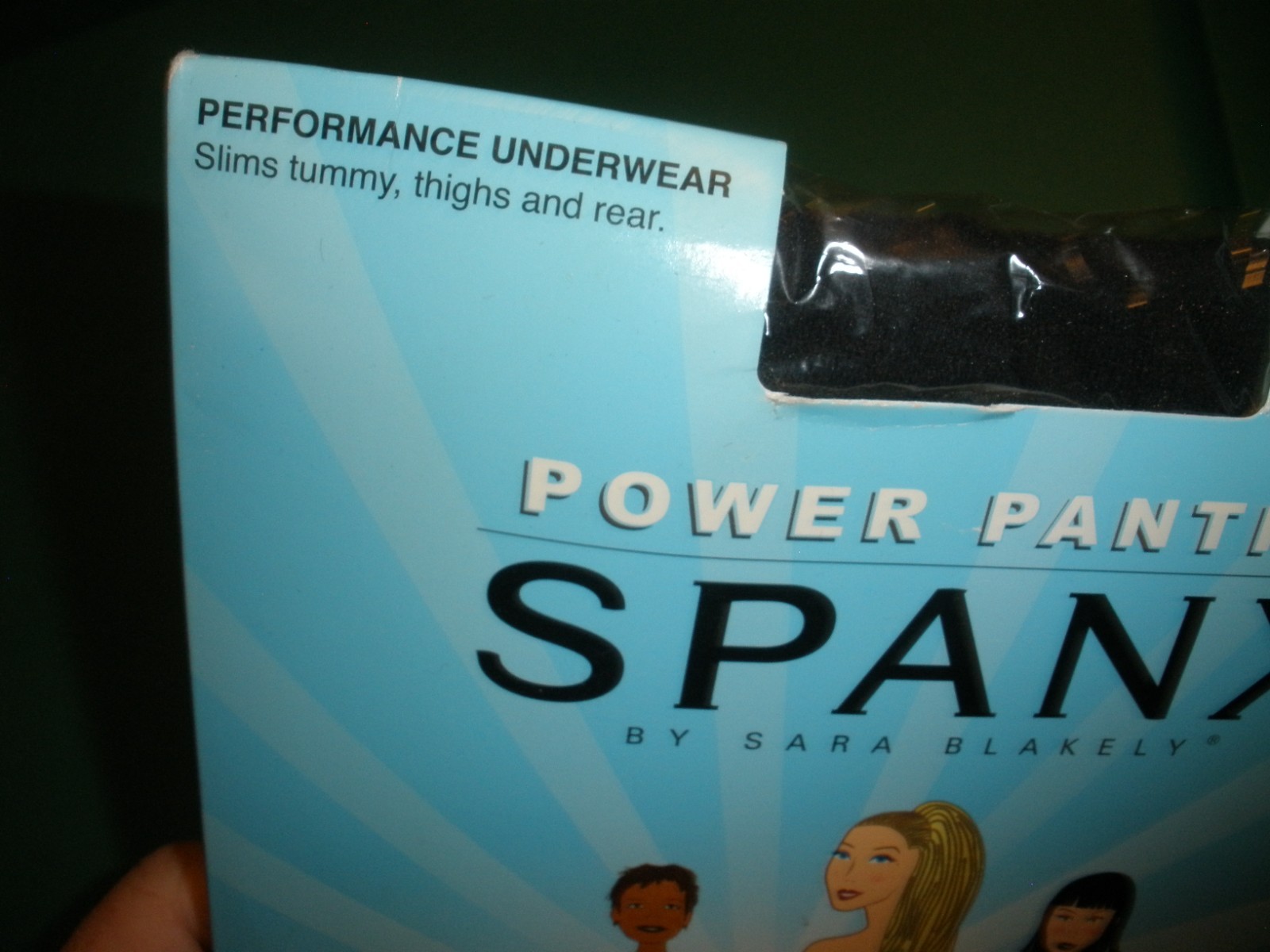 NEW Power Panties SPSNX by sara Blakely Black Size G Performance Underware