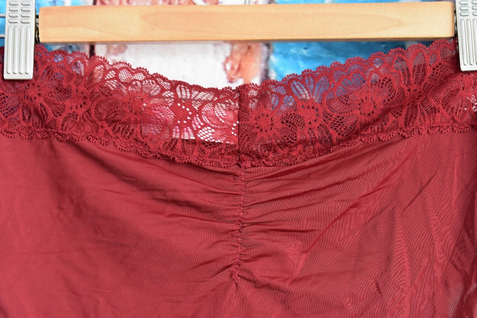 Women’s No Boundaries Juniors Micro Hipster Panty Underwear XSMALL Red NEW