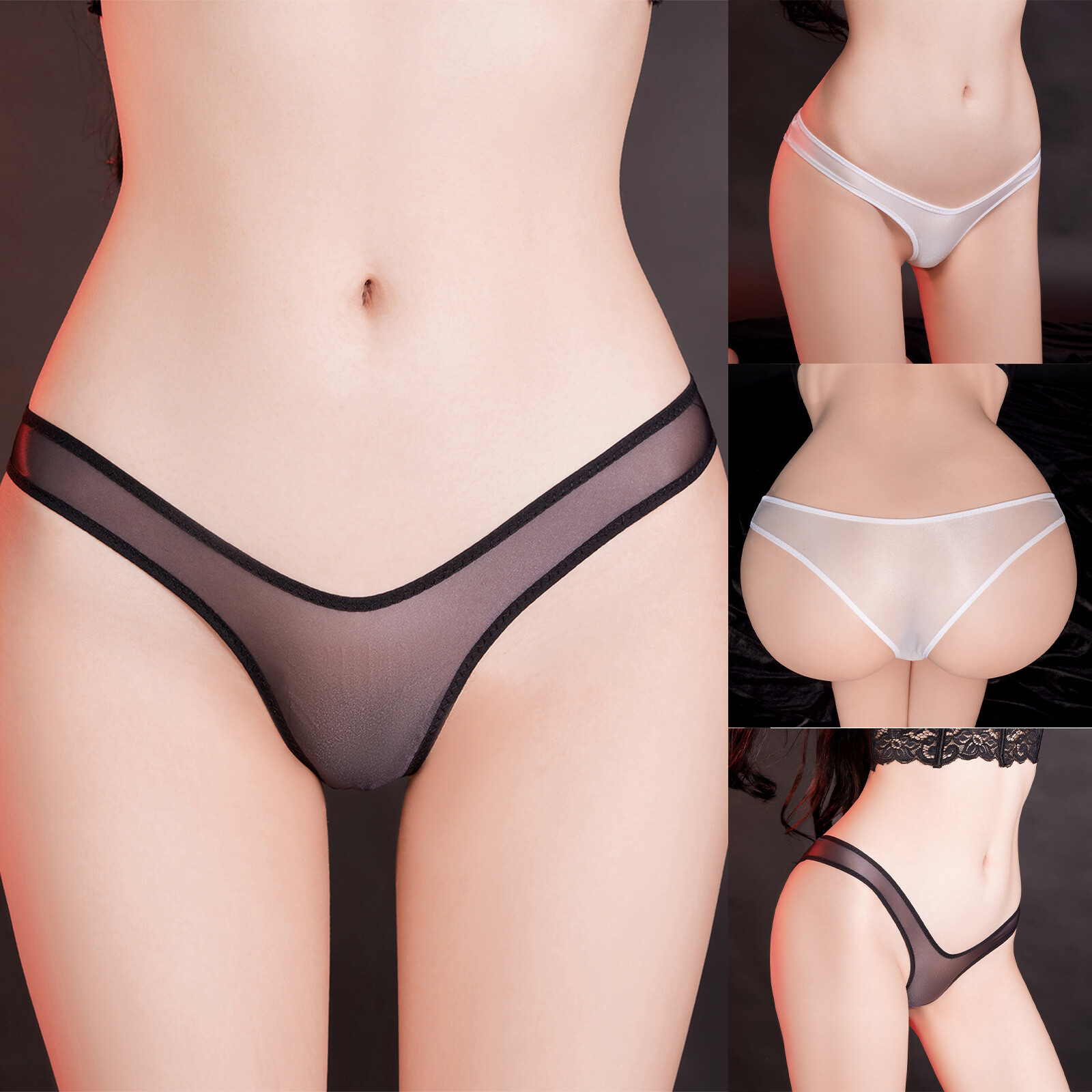 Women Panties Stretchy Briefs Comfortable Underwear Night Club Underpants Sexy