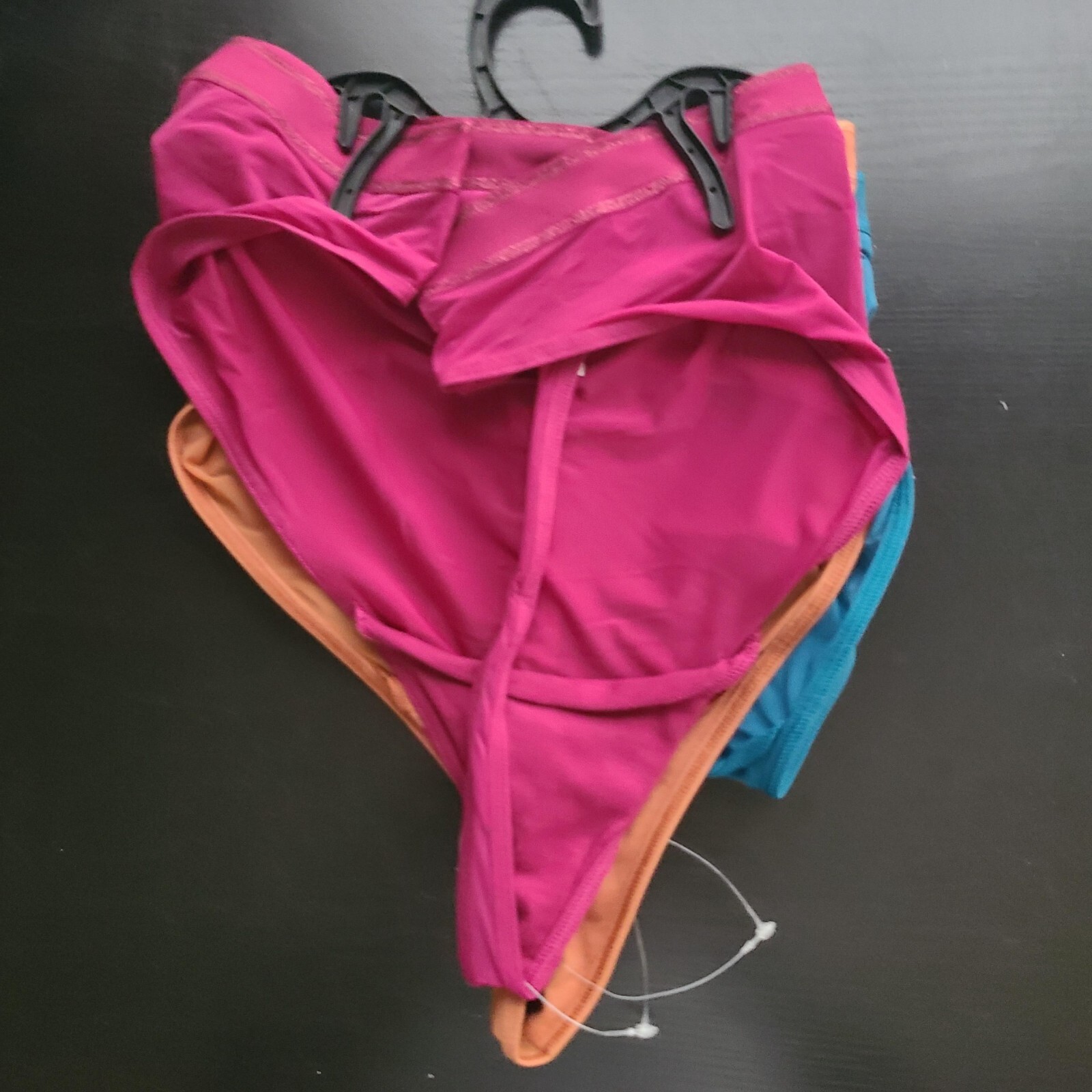 Joyspun 3-Pair Hosiery Thong Womens Underwear Panties Nylon Blend XXXL (22)