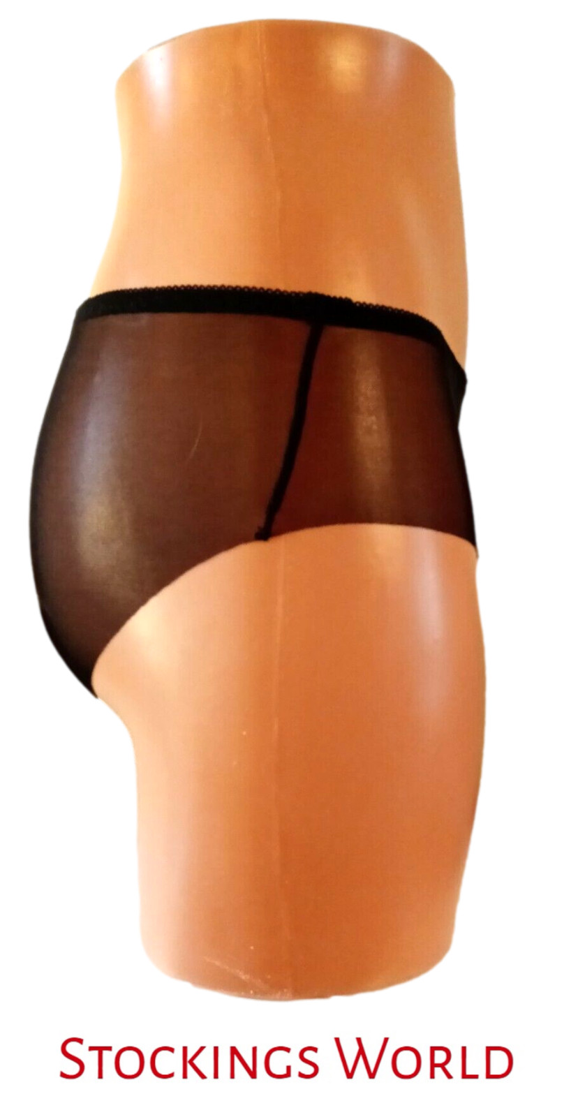 Vintage Style Sheer Transparent Nylon Panties Retro – Various colours and sizes