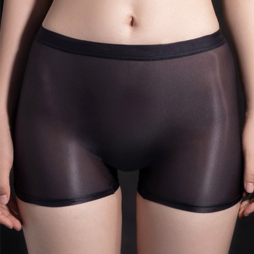 3 Pack Lot Sexy Womens See Through Sheer Panties Boyshorts Underwear Lingeries
