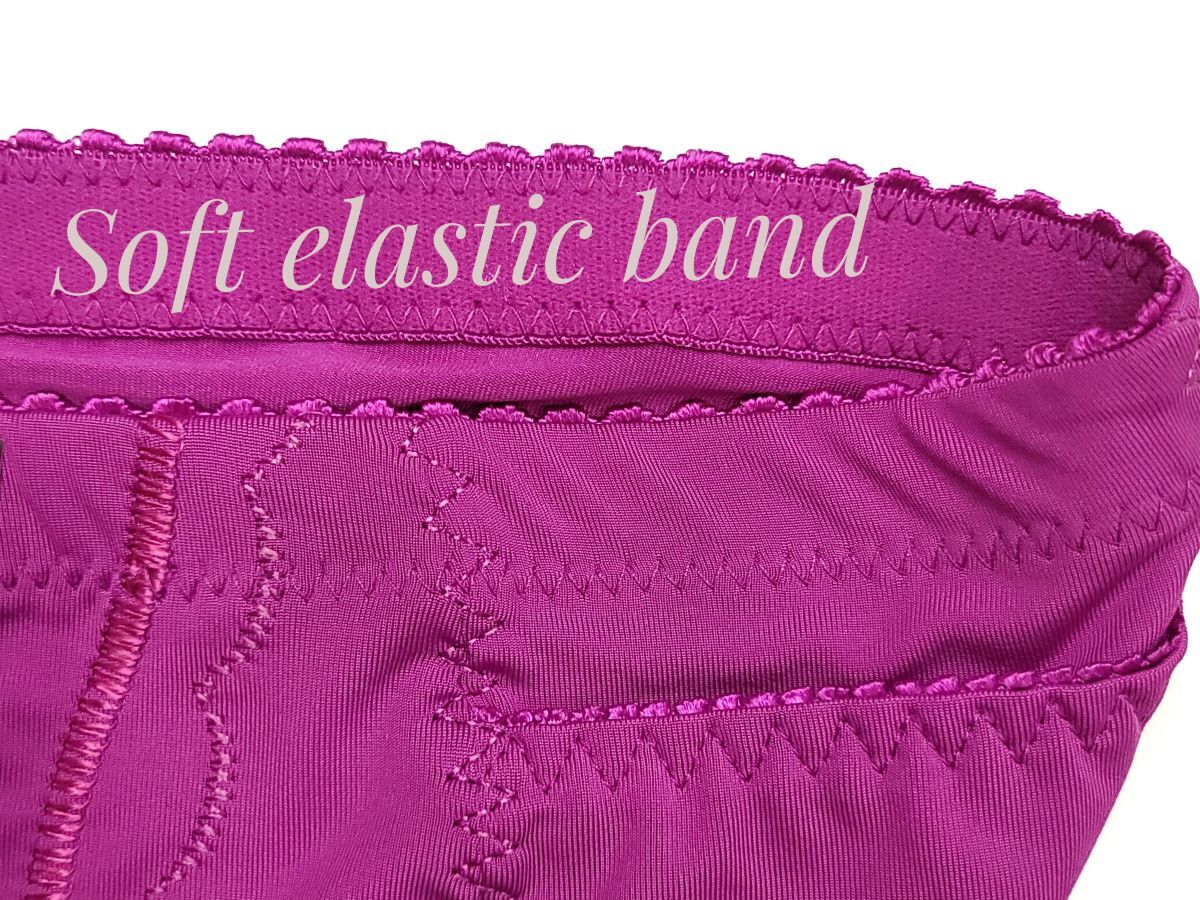 Women High Waist Full Coverage Stay-put Pocket Tummy Control Brief Girdle Panty