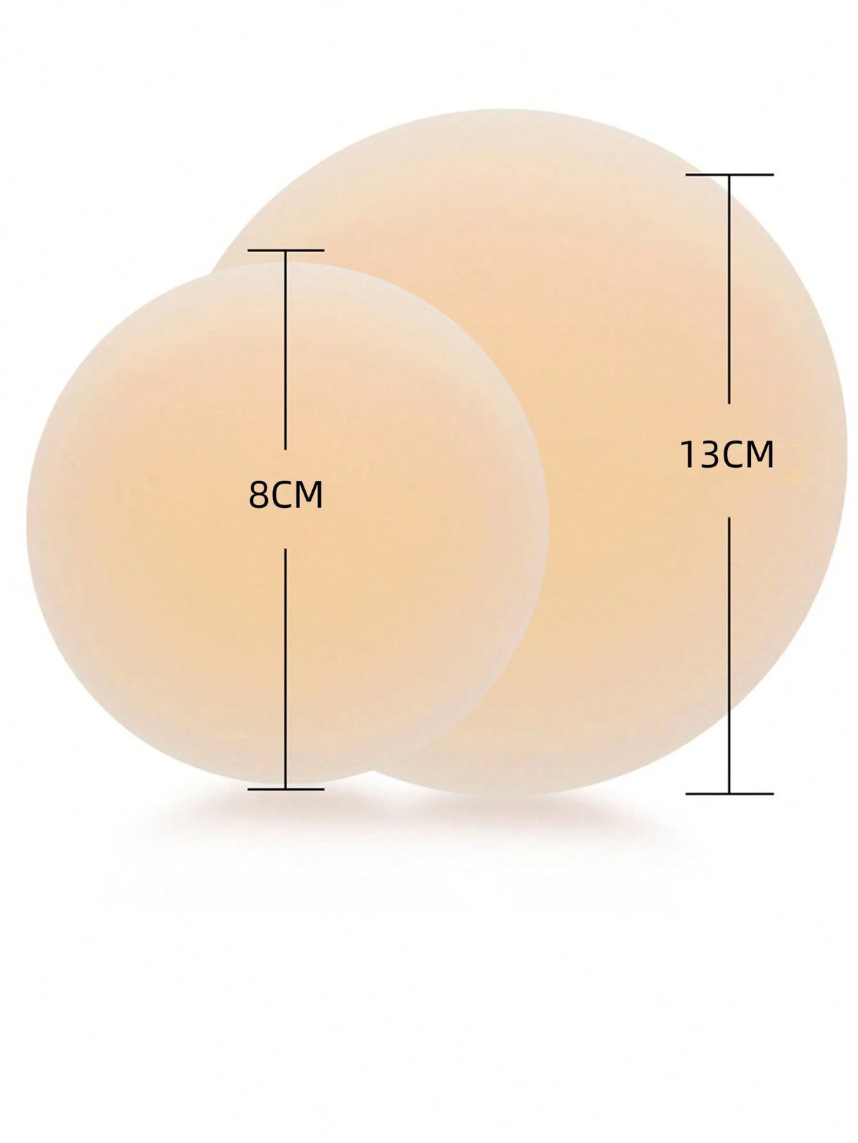 Invisible Silicone Nipple Covers for Large Sizes 1 Pair Cheap24