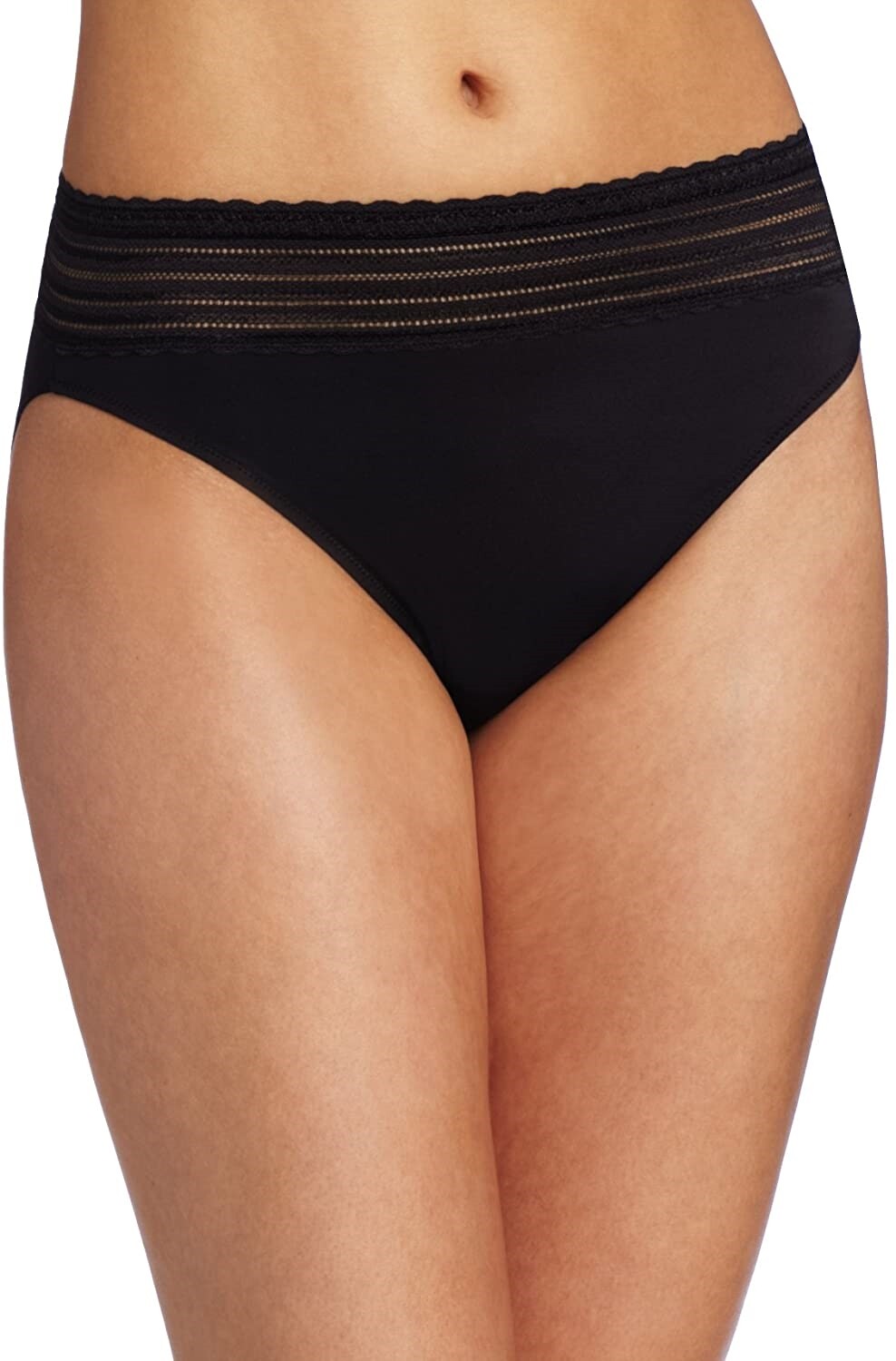 Warner’s 261787 Women’s Lace Hi Cut Brief Panty Underwear Size Medium