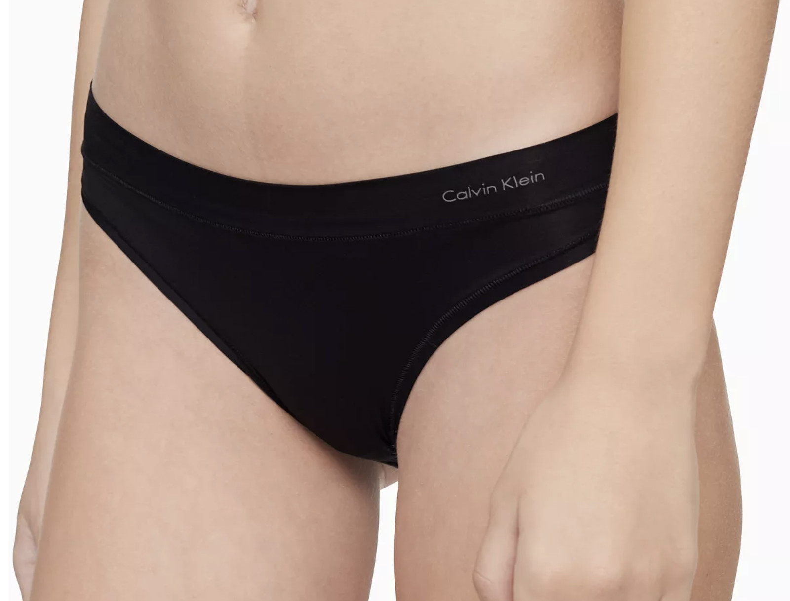 CALVIN KLEIN One Size Black Bikini Panty NEW Womens O/S fits Sz XS-XL