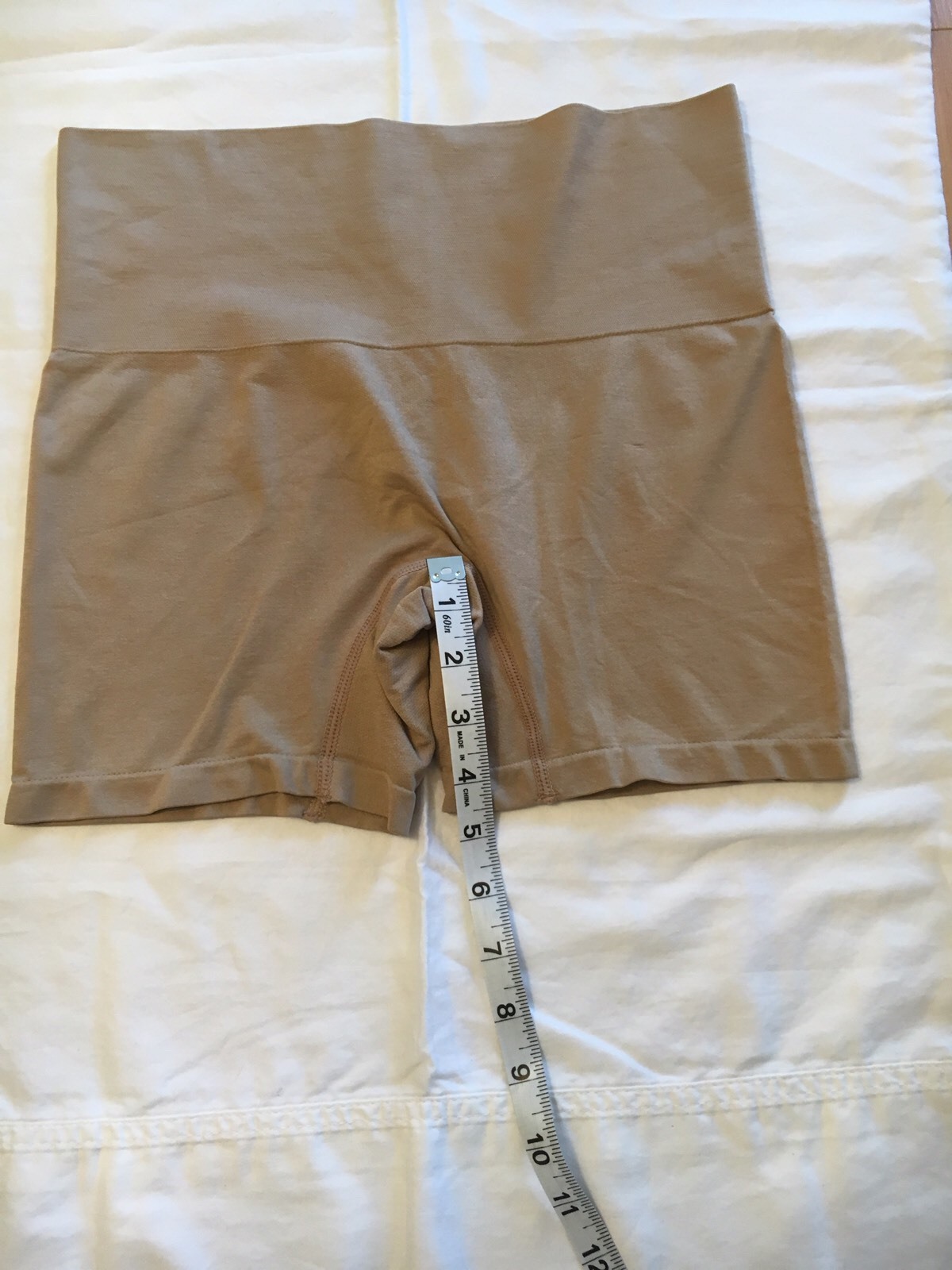 NWOT HSN Yummie Seamless H. Thomson Brief Boy Shorts – Tan – Size L/XL