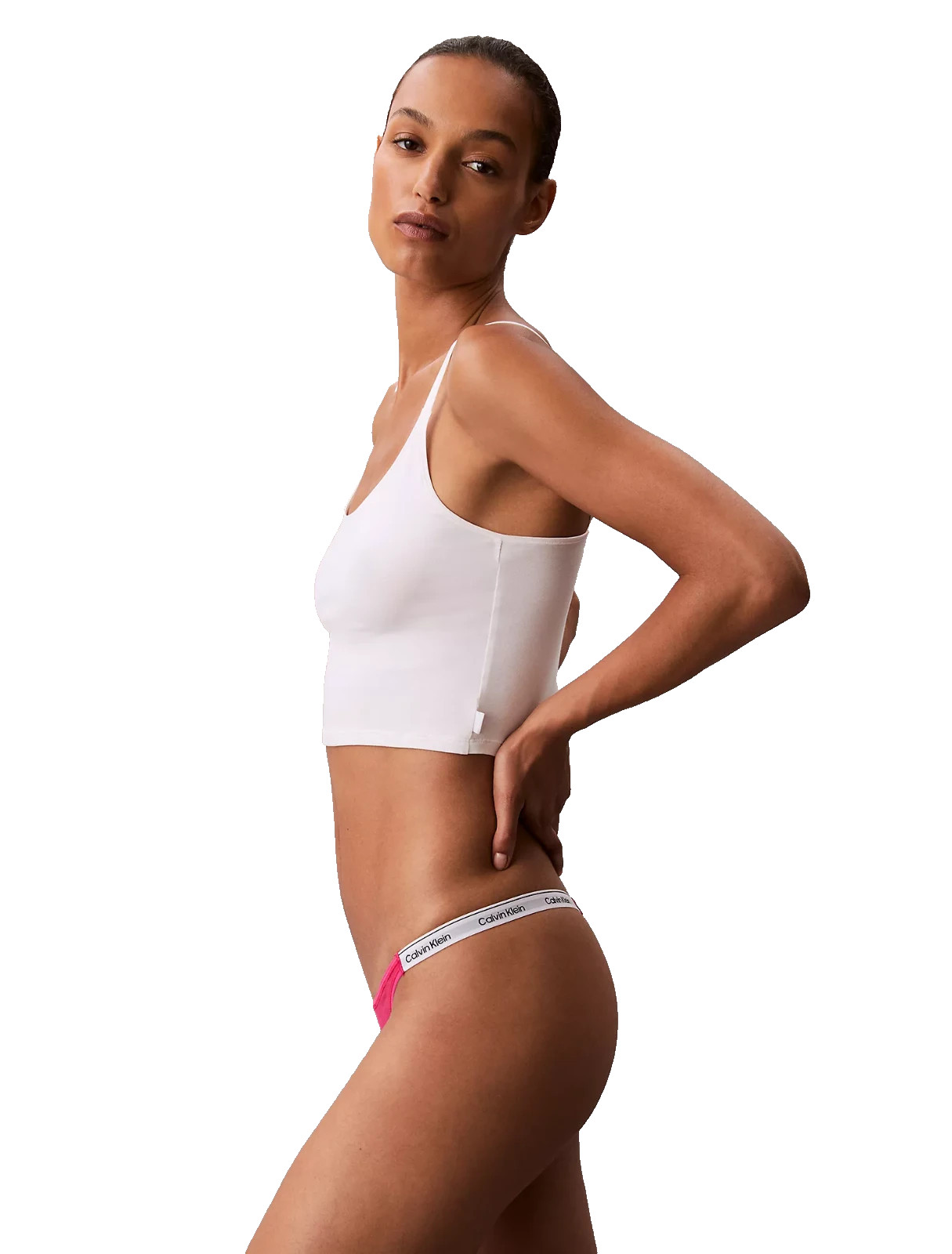THONG – Calvin Klein Women’s (X-SMALL) Icon Logo Dipped String Thong QF5157-640