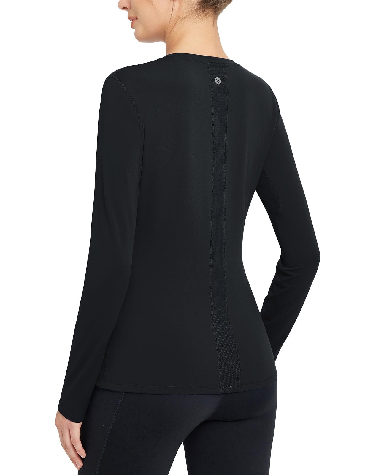 Women’s Thermal Shirts Fleece Lined Long Sleeve Winter Tops Cold Weather Runn…