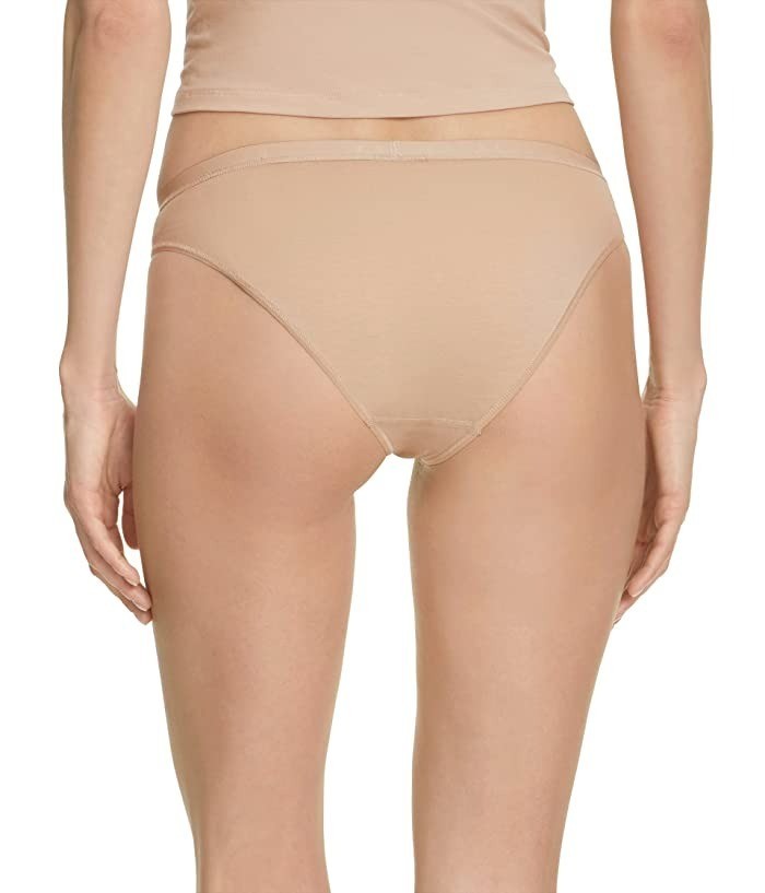 FALKE Daily Climate Control Bikini Briefs Size S Beige Cotton Skin Color