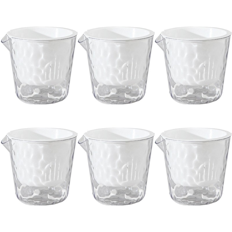 6pcs Lot Practical See Through Horticulture Holders For City Plant Lovers
