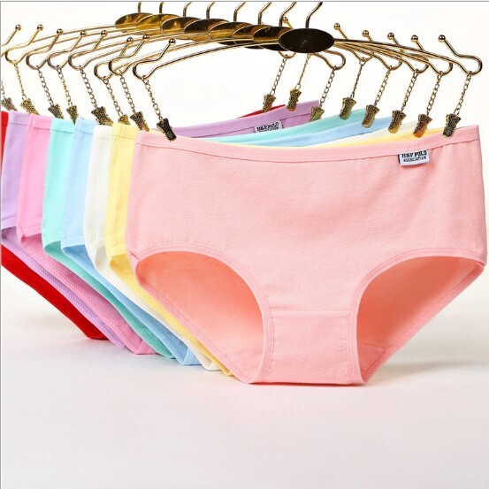 Ladies Cotton Panties Women Briefs Knickers Teens Comfy Underwear Pack of 3/6
