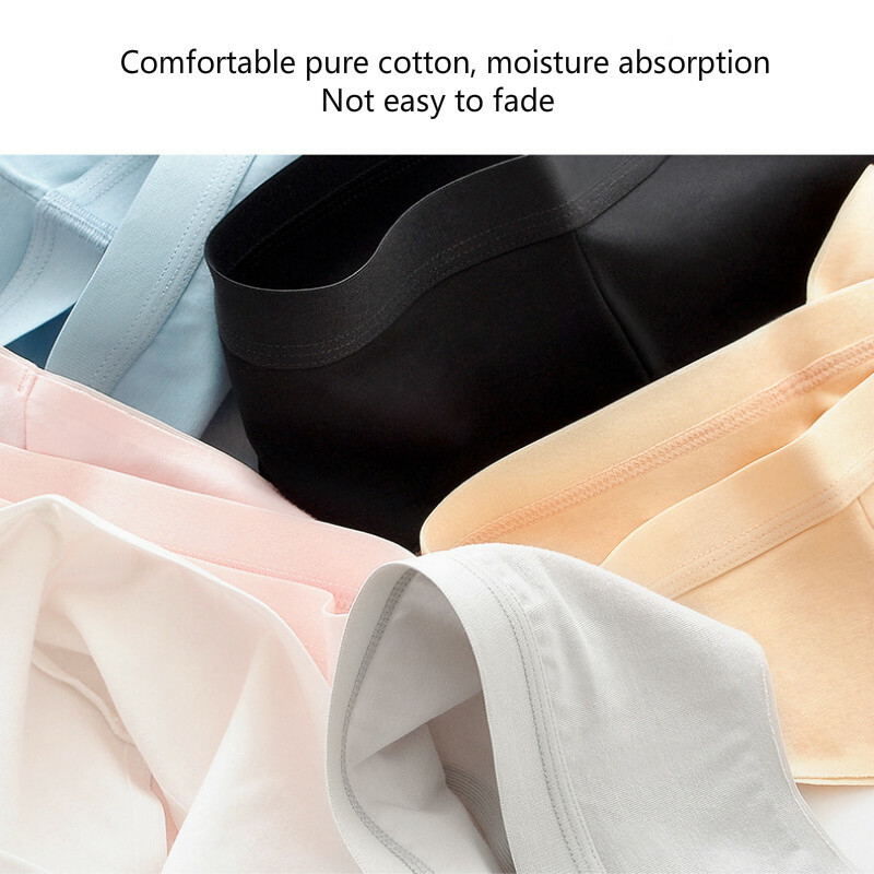 Lady Cotton Smooth Panty Briefs Antibacterial Breathable Lingeries Knickers Soft