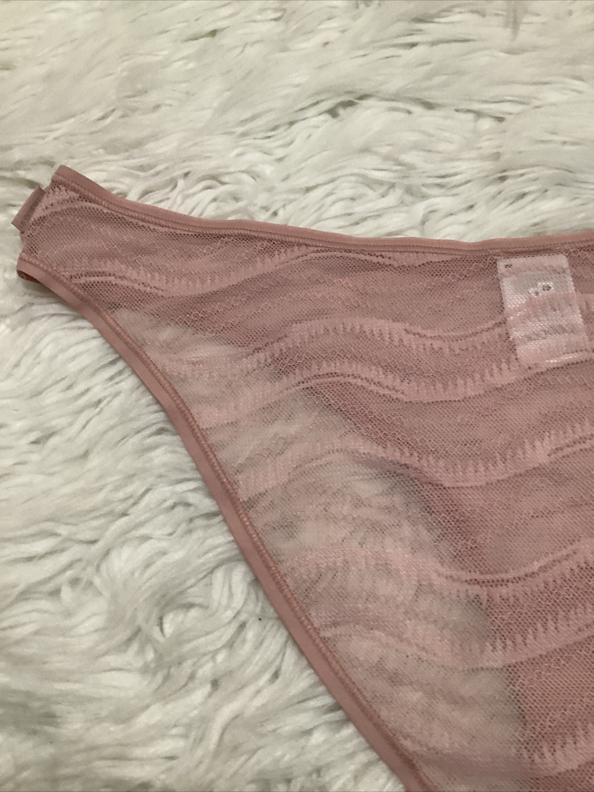 Calvin Klein Sz S. Women’s Underwear Allover Lace Bikini QD3972-631 Pink $15