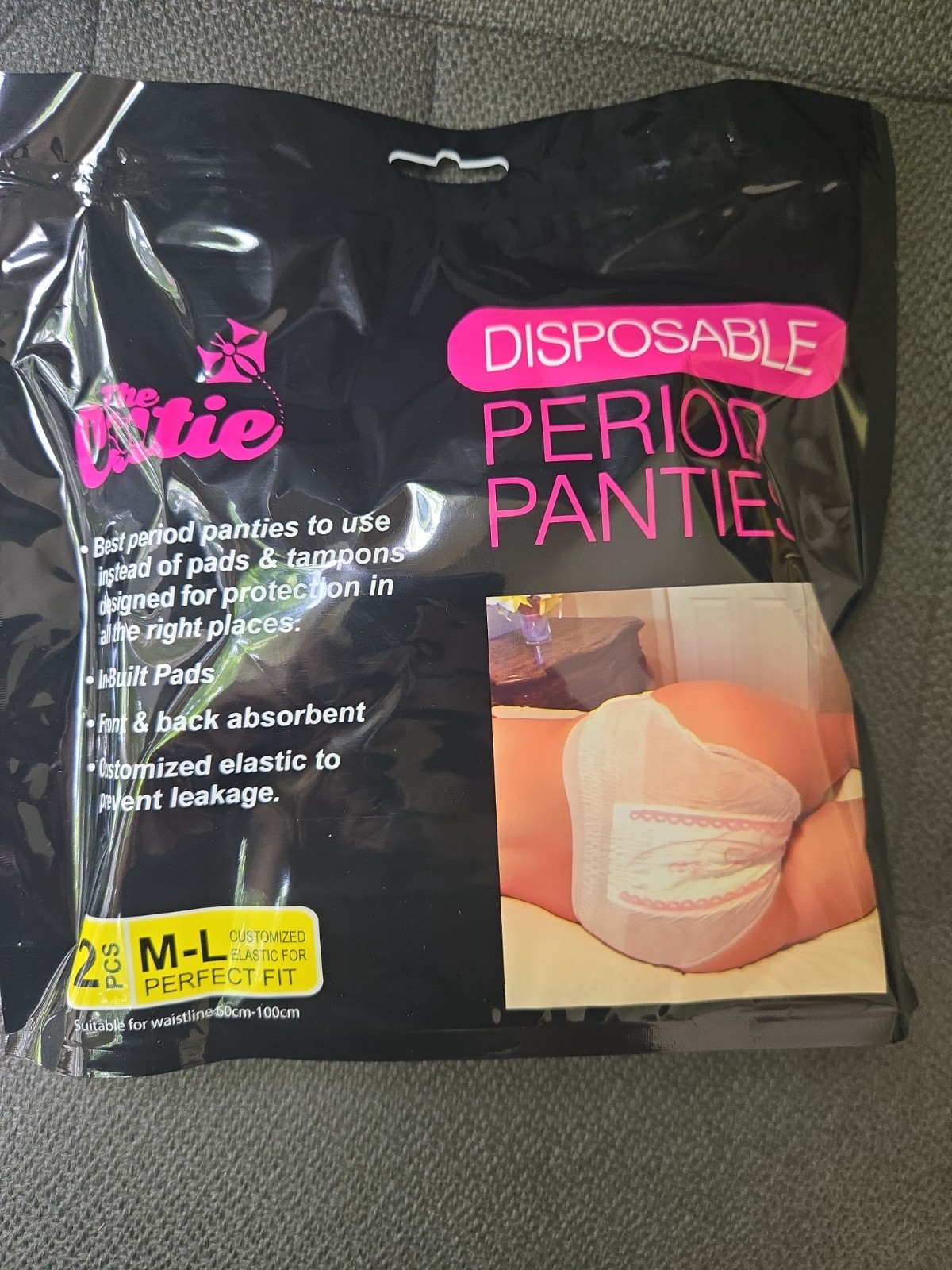 Cutie Soft & Breathable Women Disposable Cotton for Menstrual Period 2 BAGS OF