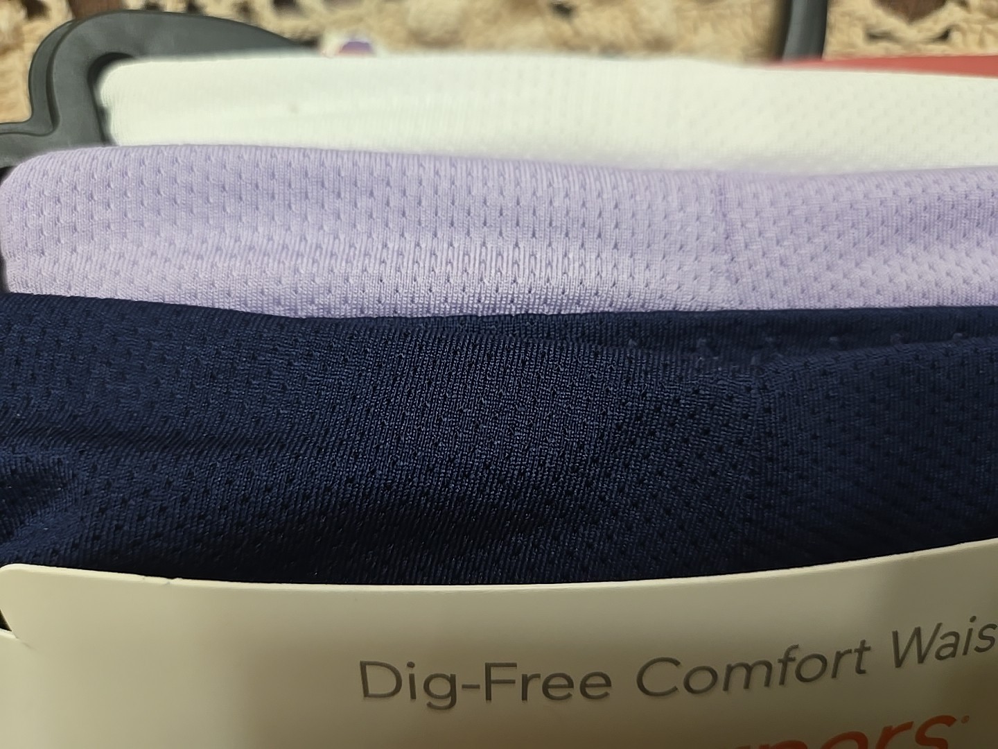 Warners 3 Pair COMFORT Breathable Hipster Panties M/6 Rare Find nwt