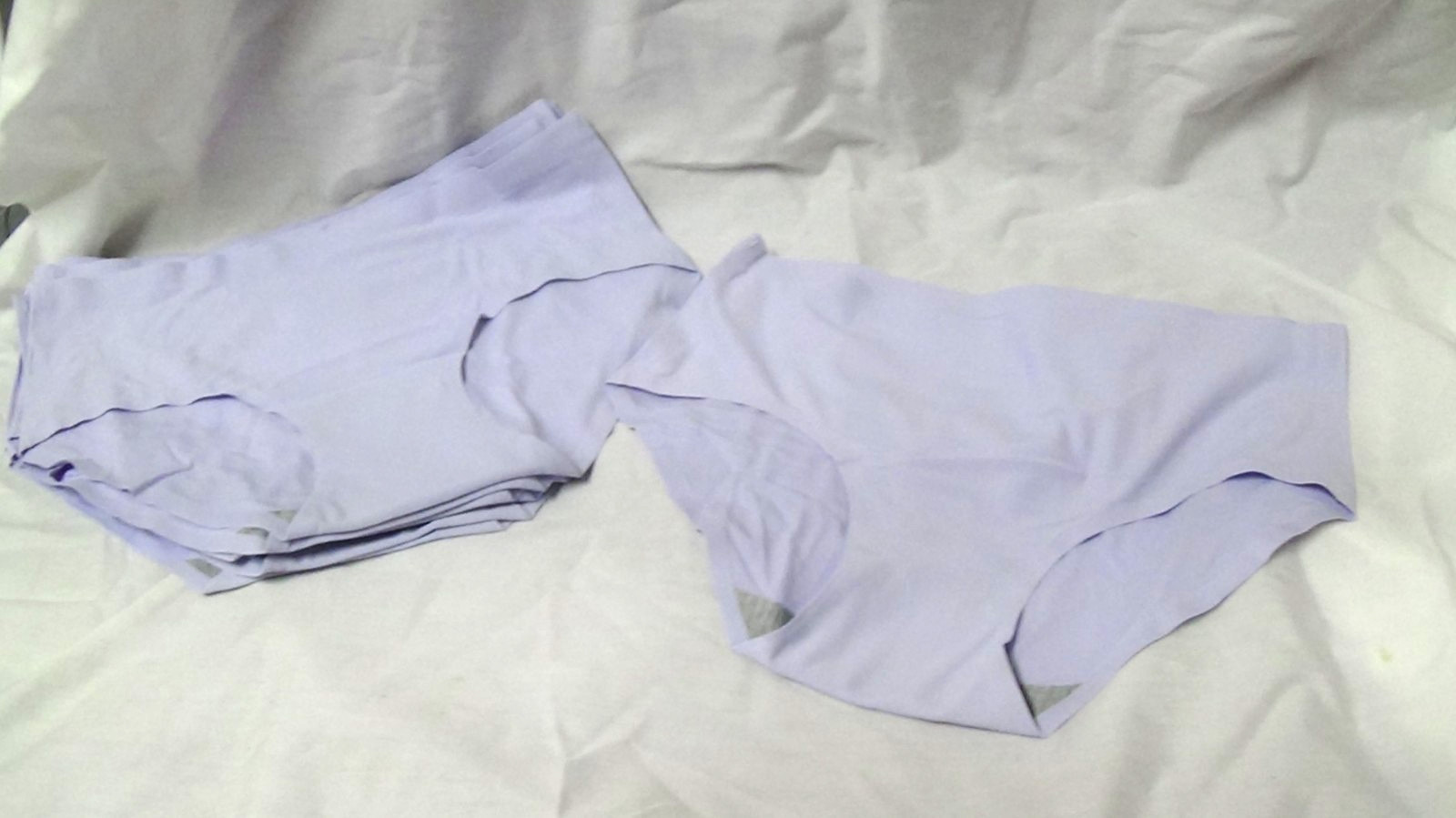 #152 Panties TEN Pair Women’s Ladies Underwear Lavendar Purple Size L – 8 Panty