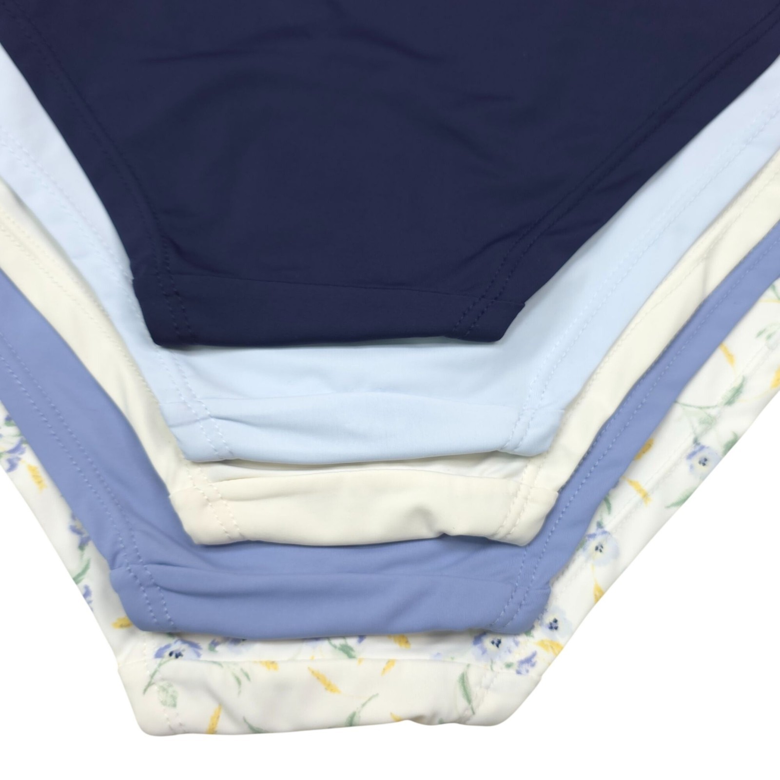 Laura Ashley Womens L 5-Pack Lace & Floral Bikini Panties Assorted Colors