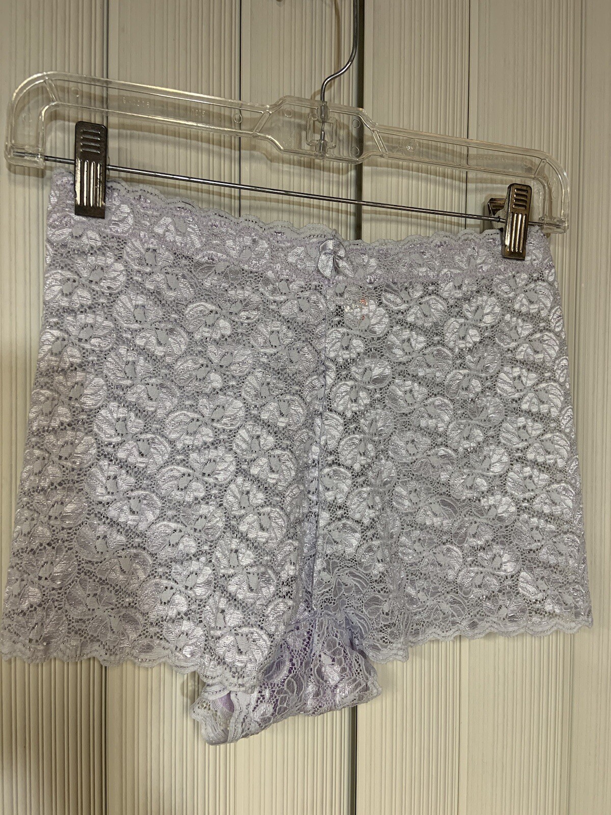 Spade ,plus Size 3XL, womens Lace Panties, Lt. Blue, Wide Waistband