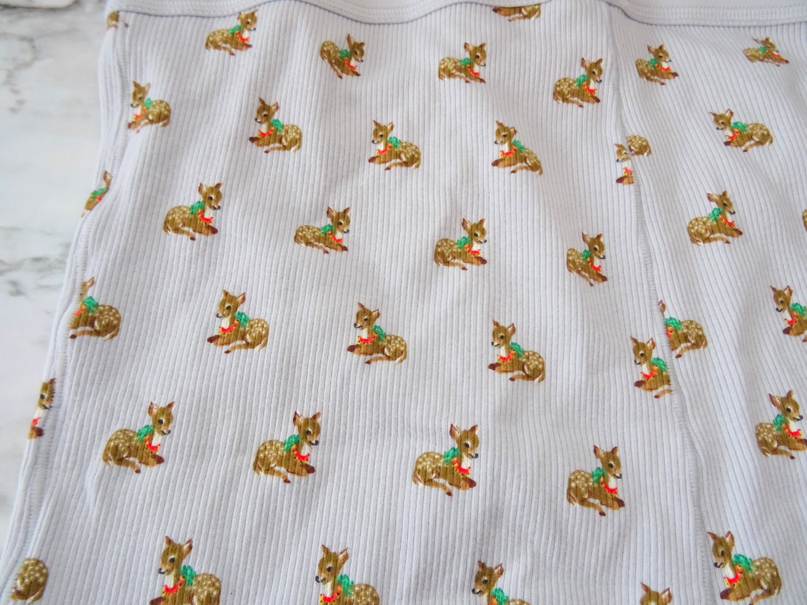 Skims# Women’s Cotton Rib Baby Deer Boxer 1-Pack Panties US Size M