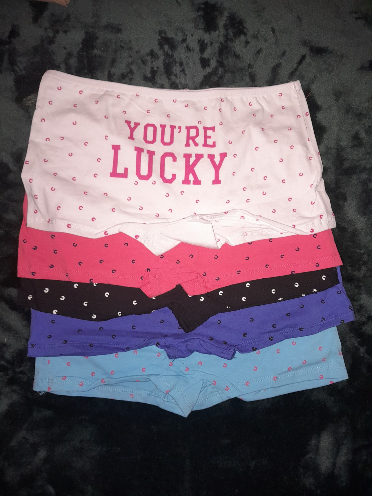 5x Hipster Boy Shorts Women’s Panties