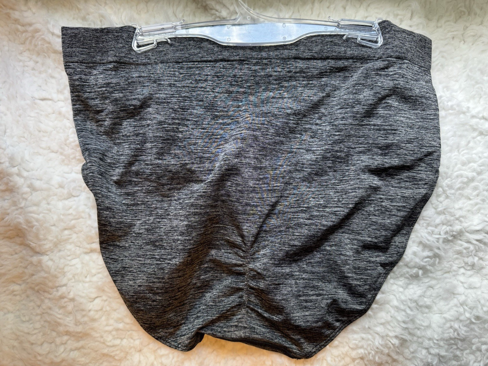 WACOAL 838175 Gray Black Shape Revelation Hourglass Shaping Brief Panty 3X NEW