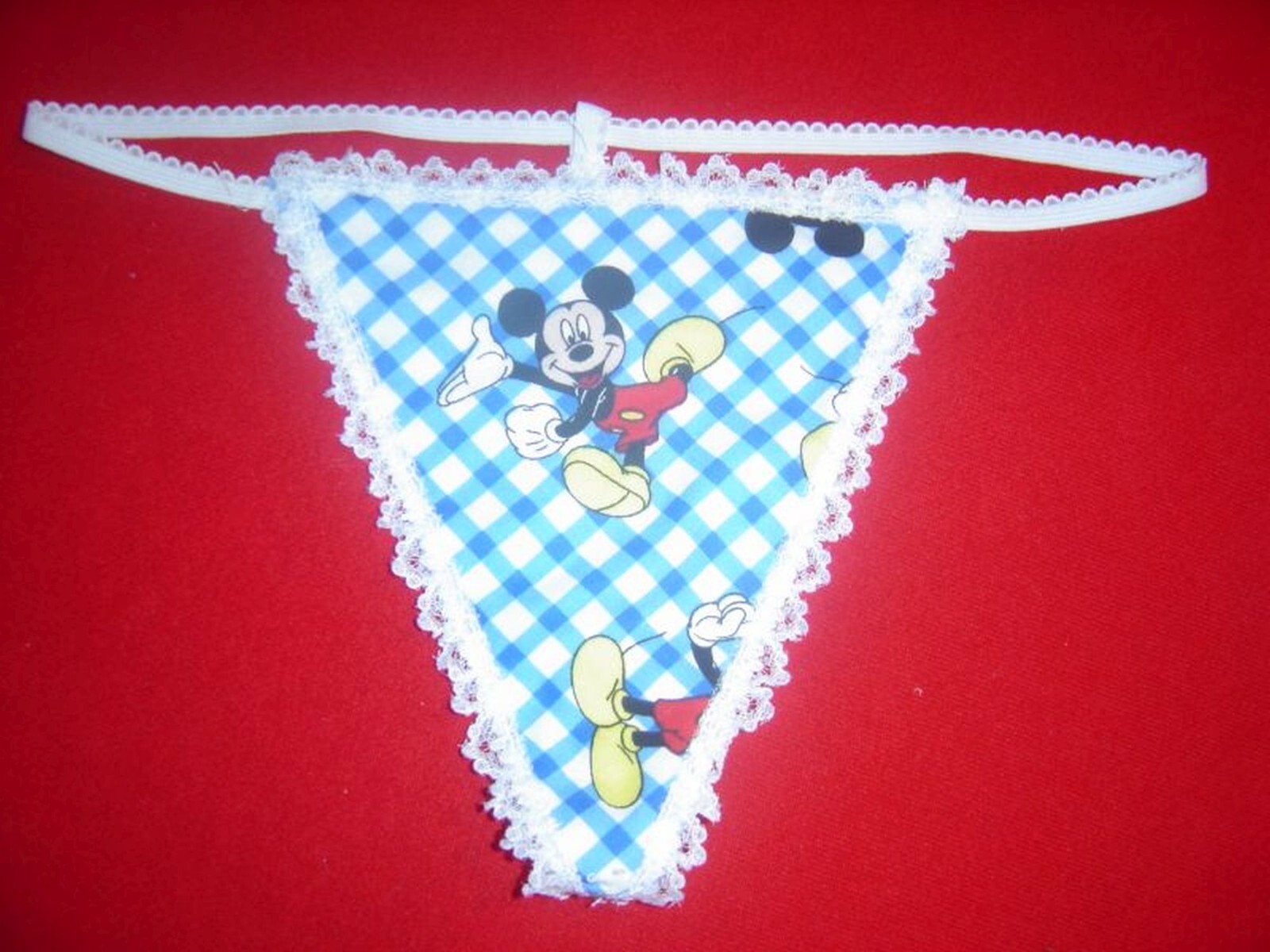 Womens MICKEY MOUSE String Thong Disney Panty Underwear
