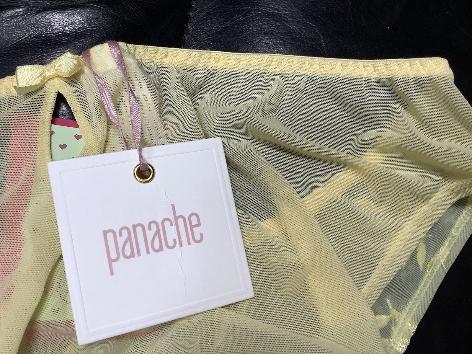 🎀 Size 12 PANACHE 3255 TANGO DEEP BRIEF PANTY Lemonade