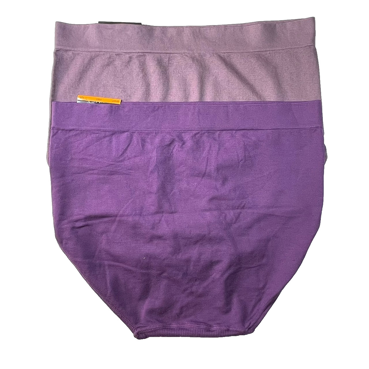 NWT 2-Pack Bali Women’s L/7 One Smooth U All Over Smoothing Brief 2361 Purple