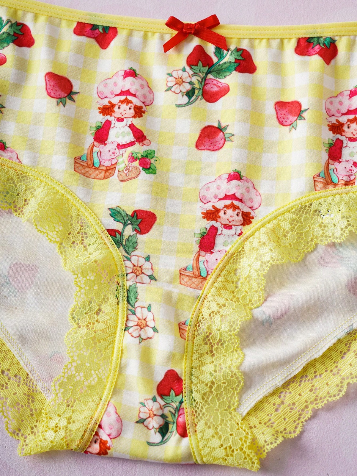 Women’s Strawberry Shortcake Cartoon Cute Licensed Brief Panties – Pack of 3