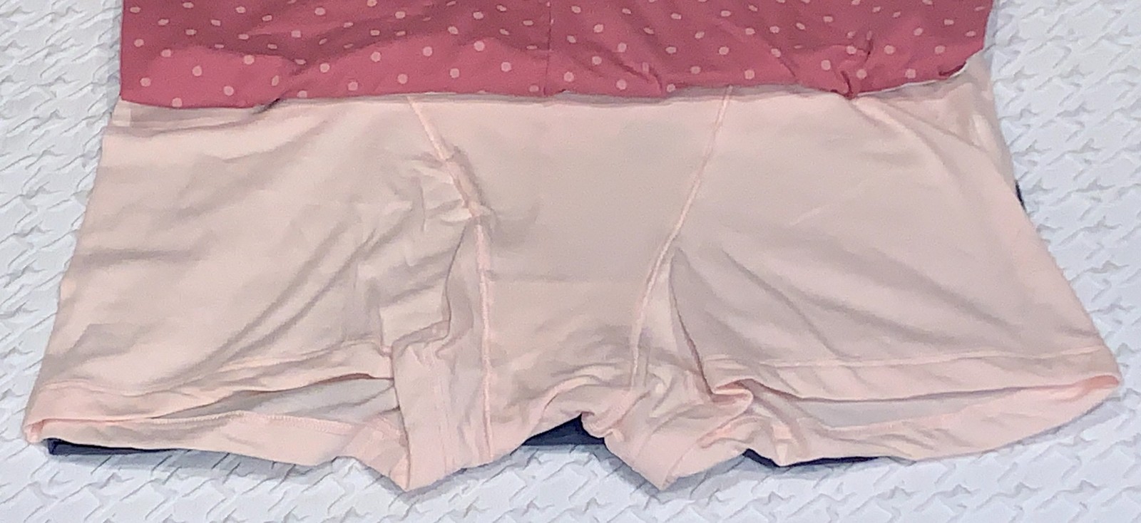 HANES 3 Pk Ultimate Cotton Stretch Pink Blue Boxer Brief Panty Womens M 6 L 7